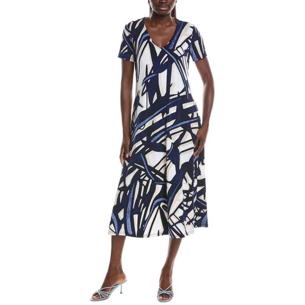 Joseph Ribkoff Womens Midi Dress, White